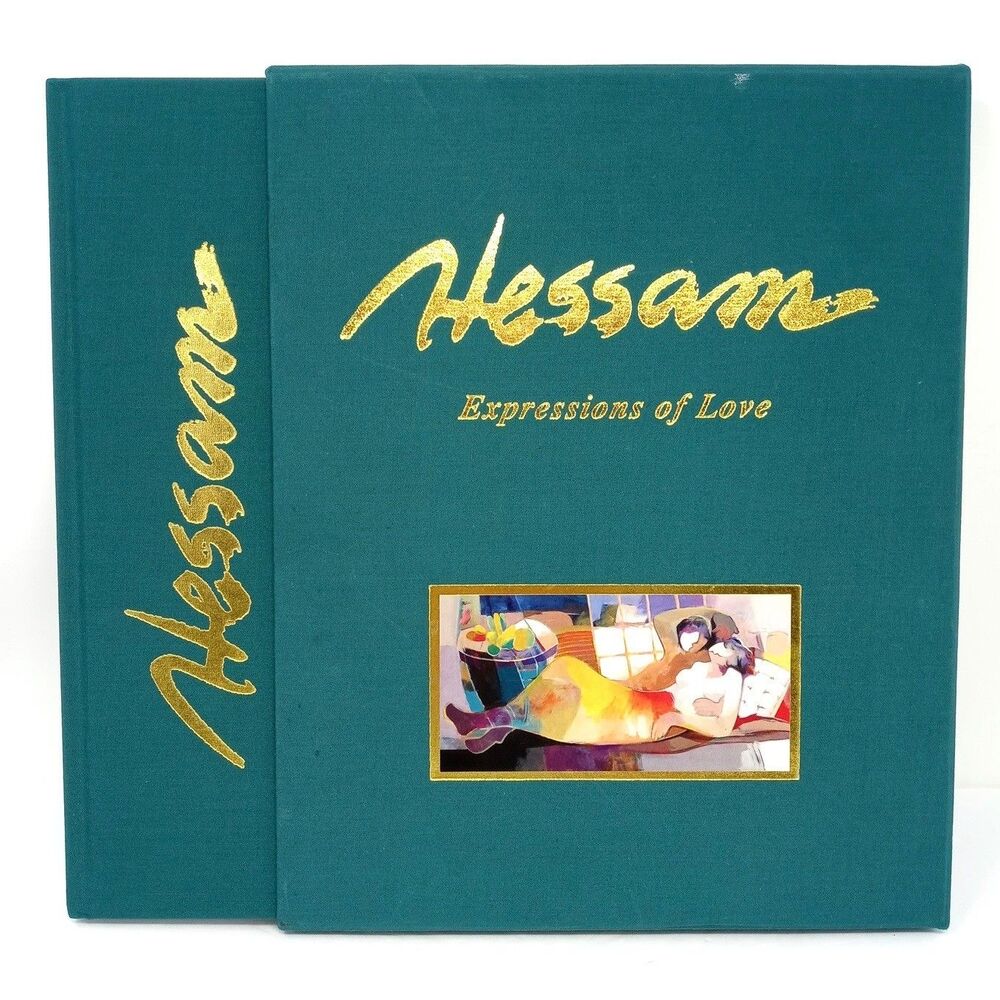 SIGNED Hessam Abrishami EXPRESSIONS OF LOVE Limited Edition Hardcover Slipcase